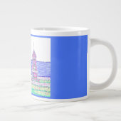 Beach Cottage Trio Jumbo Mug (Droite)