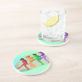 Beach Dance Onderzetter (Zijkant)