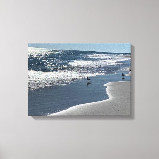 Beach Day Bliss Canvas Afdruk (Voorkant)