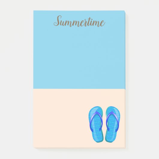 Beach Day Post-it Notes (Voorkant)