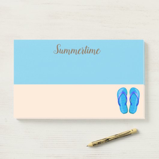 Beach Day Post-it Notes (Op bureau)