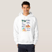 Beach Day Quote Hoodie (Voorkant volledig)