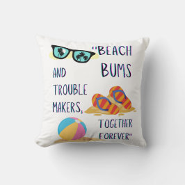 Beach Day Quote Kussen