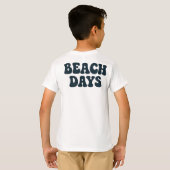 Beach Days T-Shirt (Achterkant volledig)