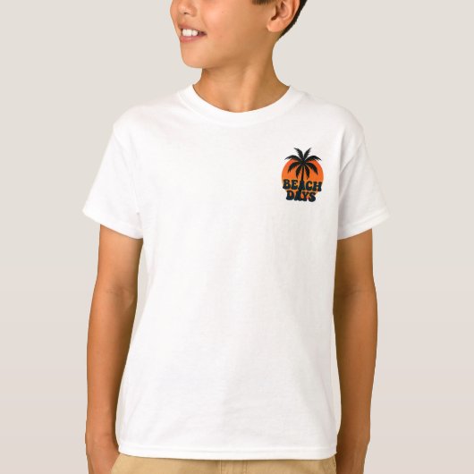 Beach Days T-Shirt (Voorkant)