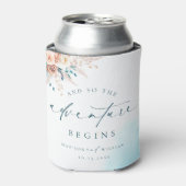 Beach Destination Wedding Blikjeskoeler (Blikje Voorkant)