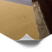 Beach Dock Ocean Imprimer Poster Artwork Mural (Coin)