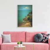 Beach Dream 0026 Art Canvas Afdruk (Insitu (Woonkamer))