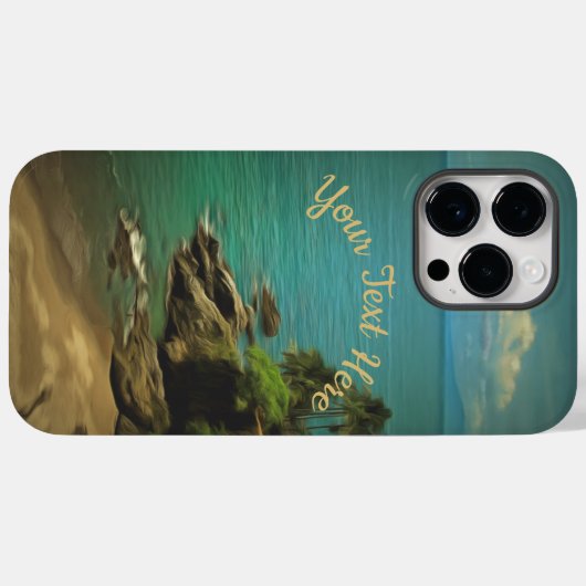 Beach Dream 0026 Case-Mate iPhone Case (Achterkant (horizontaal))