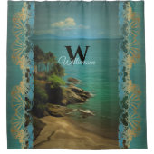 Beach Dream 0026 Douchegordijn (Voorkant)