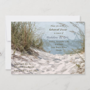 Beach Dunes Invitation Kaart