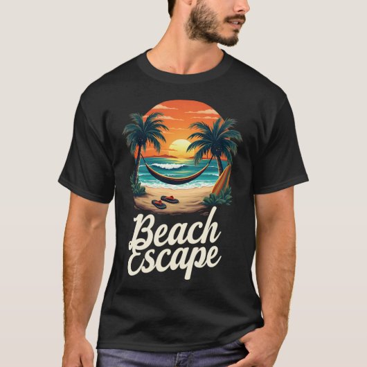 Beach Escape T-shirt (Voorkant)