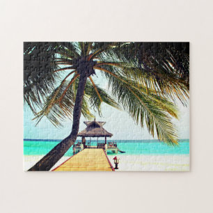 Beach - exotisch legpuzzel