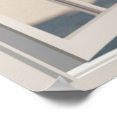 Beach Fake Window Home Kantoor Wall Decor Poster (Hoek)