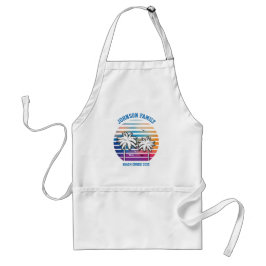 Beach Family Reunion Custom Cruise Summer Vacking Standaard Schort