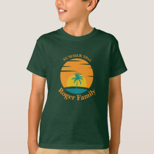 Beach Family Reunion Island Vacature T-shirt