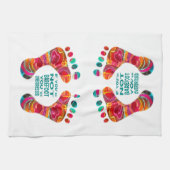 Beach Feet Towel Barefoot Batik Theedoek (Horizontaal)