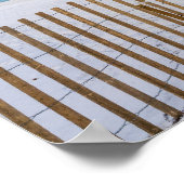 Beach Fence Morning Destin Florida Poster (Coin)