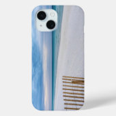 Beach Fence Morning Destin Floride coque iphone (Verso)