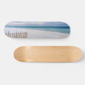 Beach Fence Morning Destin Floride Skateboard (Horz)