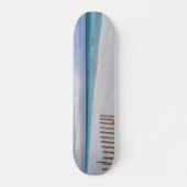 Beach Fence Morning Destin Floride Skateboard (Devant)