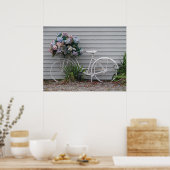 Beach-fiets Poster (Keuken)