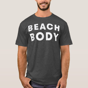 Beach Fitspiration Workout Motivation T-shirt