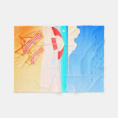 Beach Fleece Blanket, 30 x 40 inch (Voorkant (Horizontaal))