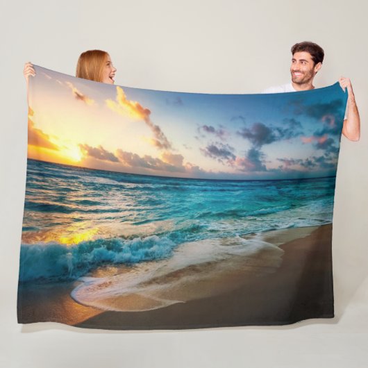 Beach Fleece Deken (In situ)