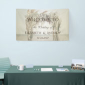 Beach Floral Arch Wedding Spandoek (Beurs)