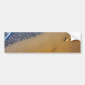 Beach Footstep Bumpersticker (Voorkant)