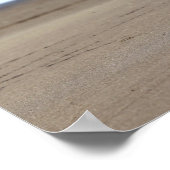 Beach Footstep Poster (Hoek)