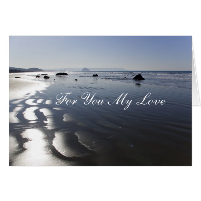 Beach for Love Birthday (Voorkant Horizontaal)