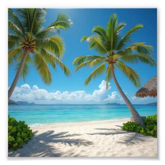 Beach Foto Afdruk (Voorkant)