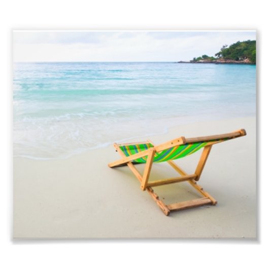 Beach Foto Afdruk (Voorkant)