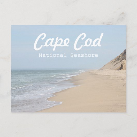 Beach foto briefkaart (Voorkant)