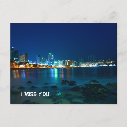 Beach foto briefkaart (Voorkant)