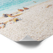 Beach foto Retro Poster (Hoek)