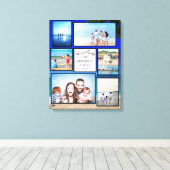 Beach fotocollage canvas afdruk (Insitu (Houten vloer))