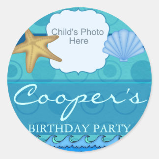 Beach Fun Foto Sticker