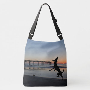 "Beach Fun Hondenliefhebbers Crossbody Tas