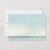 Beach Funeral Dank je kaart (Achterkant)