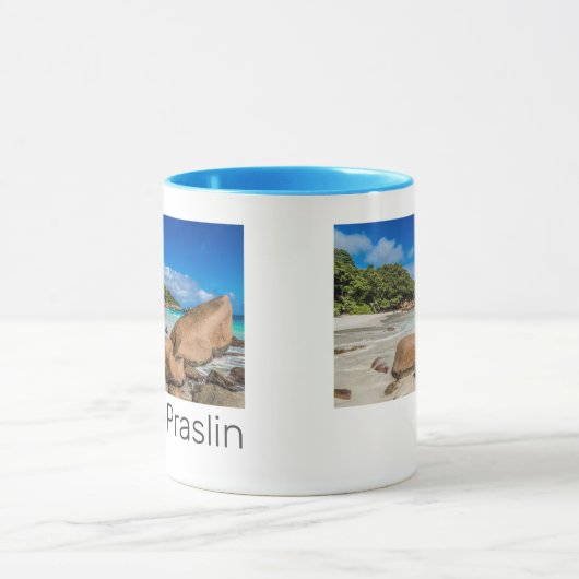 Beach Gift Praslin Seychellen Island Anse Lazio Mok (Midden)