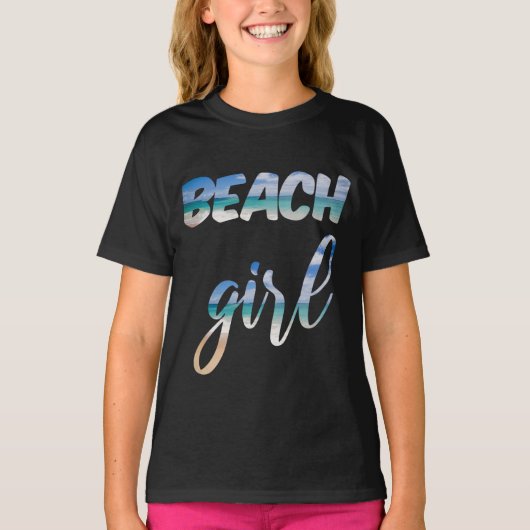 Beach Girl T-shirt (Voorkant)
