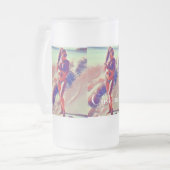 Beach Girl Thunder_Cove Matglas Bierpul (Voorkant links)