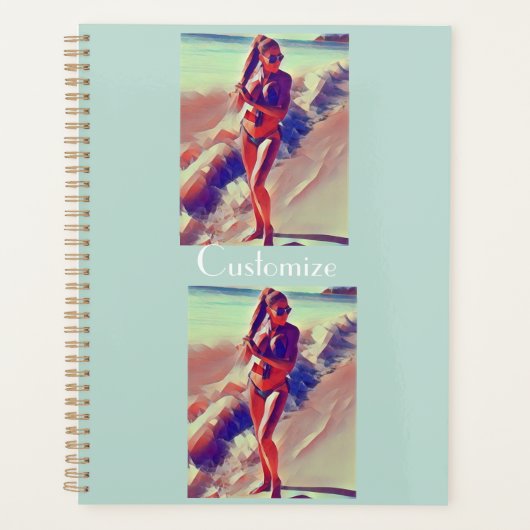Beach Girl Thunder_Cove Planner (Voorkant)