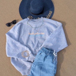 Beach Girl Winter  Trui