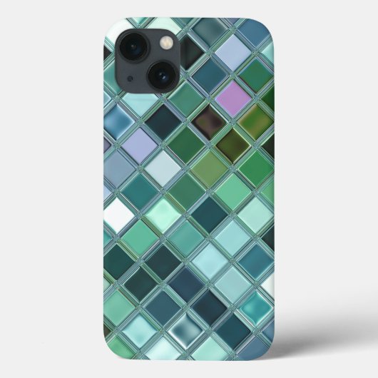 Beach Glass Mosaic Tile Art Case-Mate iPhone Case (Achterkant)