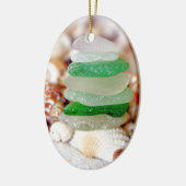 Beach Glass Ornament (Links)