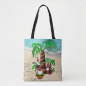 Beach Gnomes Canvas tas (Voorkant)